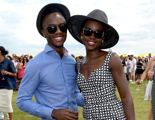 Peter Nyong'o & Lupita Nyong'o from 7th Veuve Clicquot Polo Classic | E